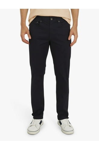 パンツ 60's Blue&Black Chambray Wool Slacks Trousers in chambray, Blue - Sisley