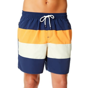 Chaps Men's & Big Men's Swim Trunks with UPF50+, 7" Inseam, Sizes S-3XL