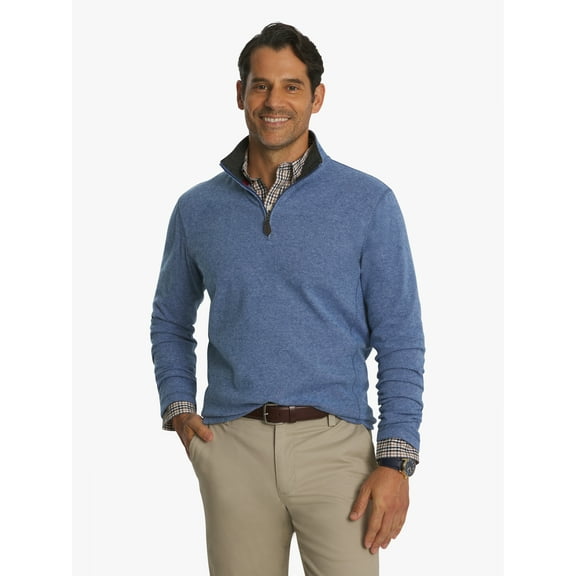 Chaps Men's & Big Men's Woodland Quarter Zip Sweater, Sizes S-2XL