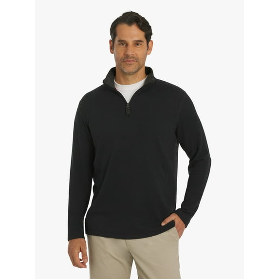 Chaps Men's & Big Men's Woodland Quarter Zip Sweater, Sizes S-2XL