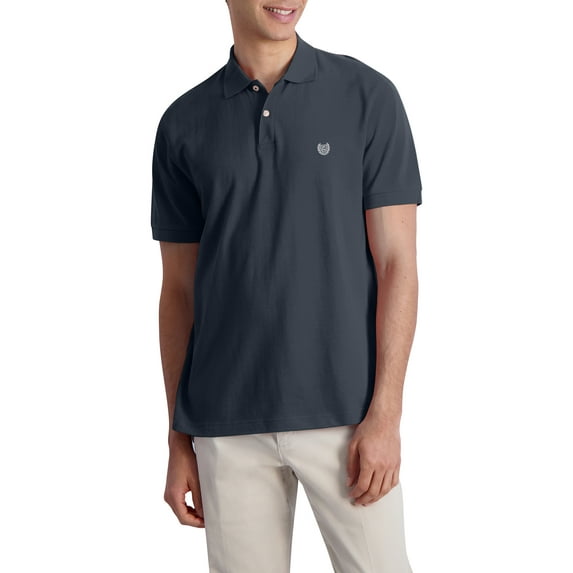 Chaps Men's & Big and Tall Men's Short Sleeve Everyday Pique Polo Shirt, Sizes S-4XL