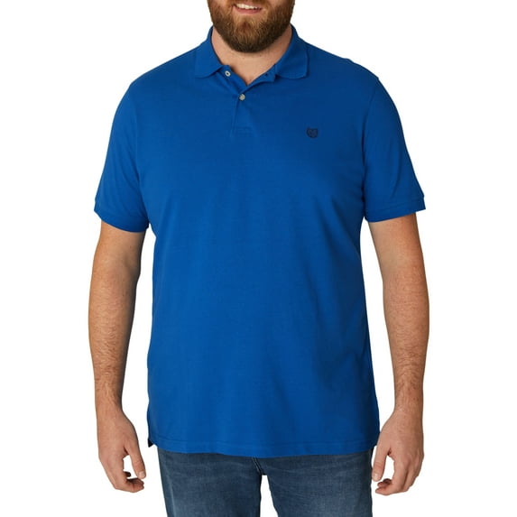 Chaps Men's & Big and Tall Men's Short Sleeve Everyday Pique Polo Shirt, Sizes S-4XL