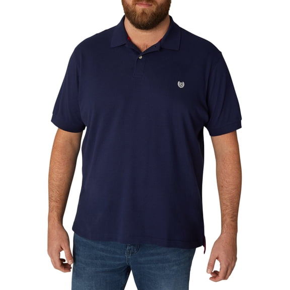 Chaps Men's & Big and Tall Men's Short Sleeve Everyday Pique Polo Shirt, Sizes S-4XL
