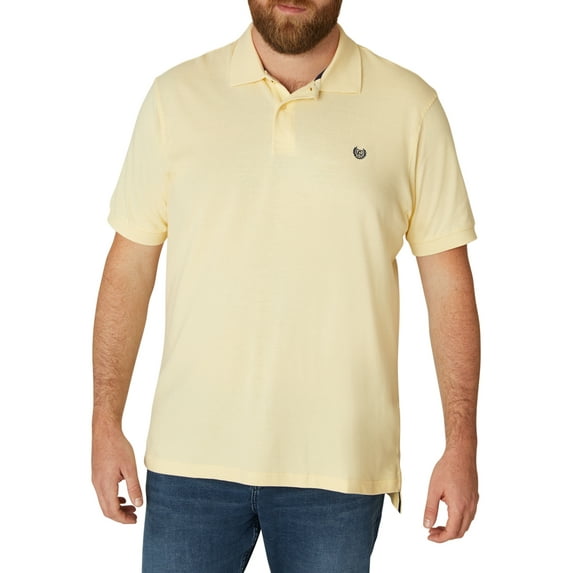 Chaps Men’s & Big and Tall Men's Short Sleeve Everyday Pique Polo Shirt, Sizes S-4XL