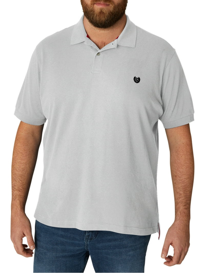 Chaps Men's & Big and Tall Men's Short Sleeve Everyday Pique Polo