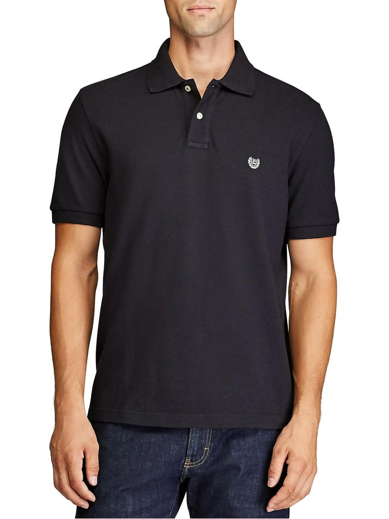 Chaps Men's Big and Tall Men's Short Sleeve Everyday Pique Polo