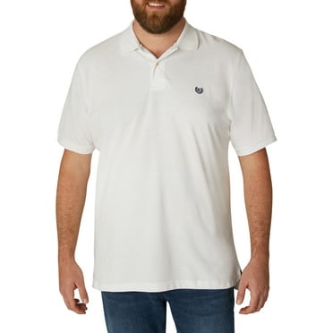 Chaps Men's & Big and Tall Men's Short Sleeve Everyday Pique Polo Shirt, Sizes S-4XL