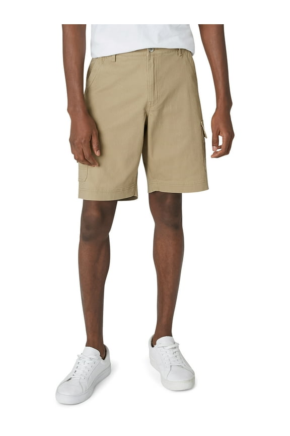 Men's Brushed Stretch Twill 10" Inseam Cargo Short