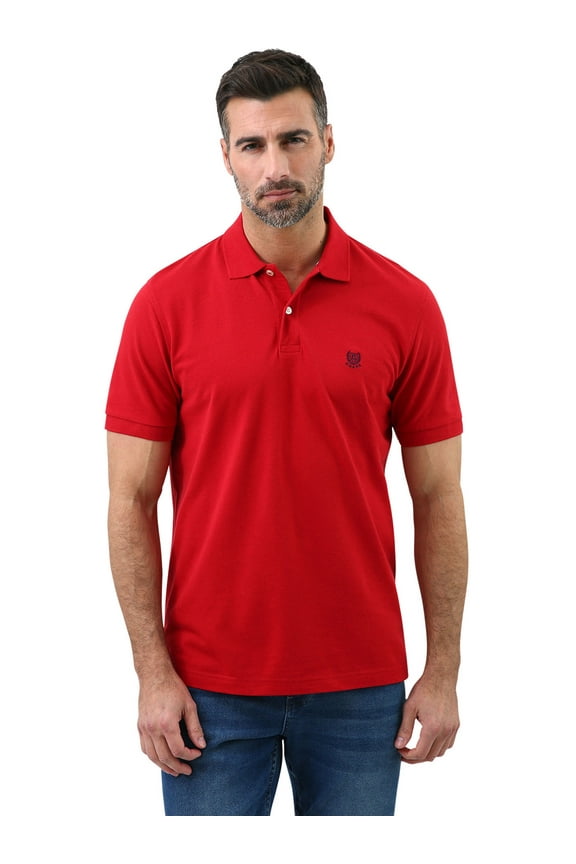 Men's Classic Fit Solid Pique Polo, Sizes-4XB