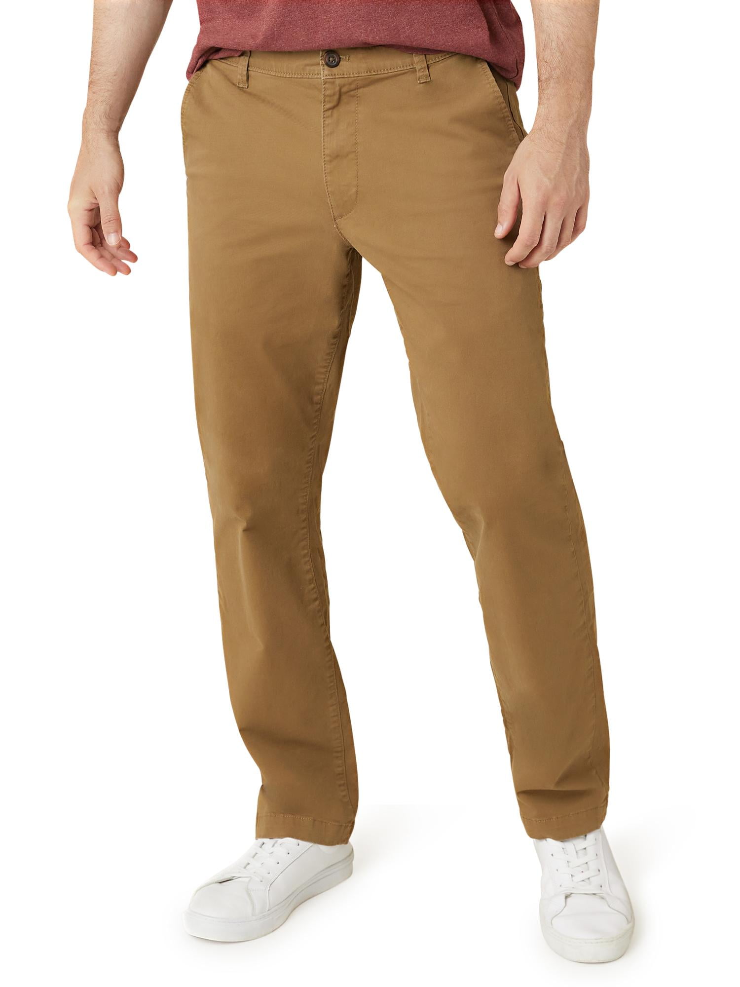 Chaps Men's Classic Straight Fit Stretch Chino Pants, Sizes 2952
