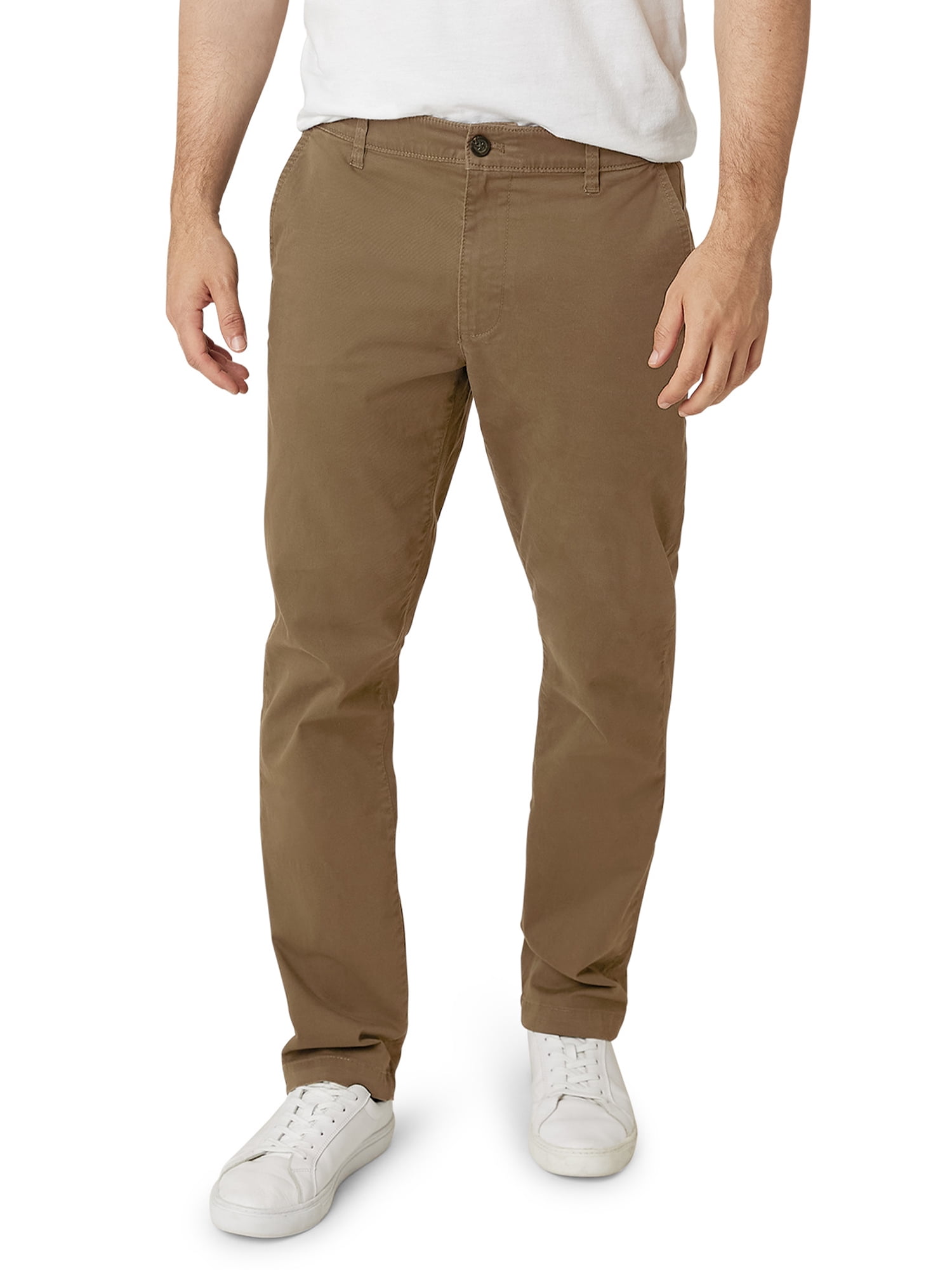 Chaps Men's Classic Stretch Slim Fit Coastland Wash Chino Pant - Sizes ...