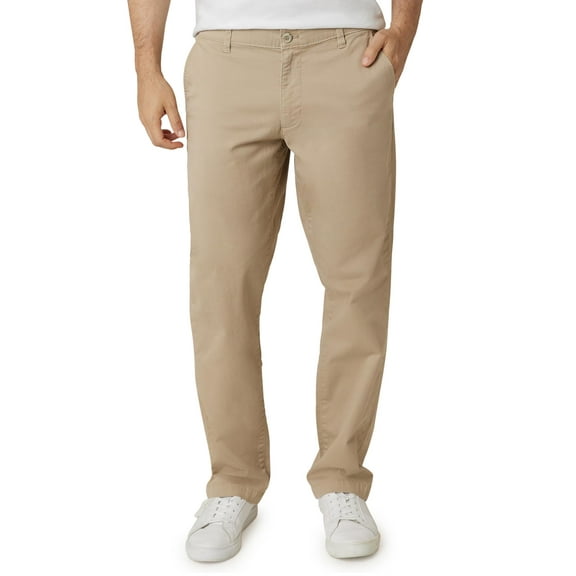 Chaps Men's Classic Stretch Straight Fit Coastland Wash Chino Pant, - Sizes 29 up to 52