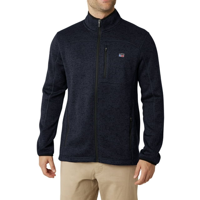 Chaps Men's Coastal Full Zip Sweater Fleece Sizes XS up to 4XB