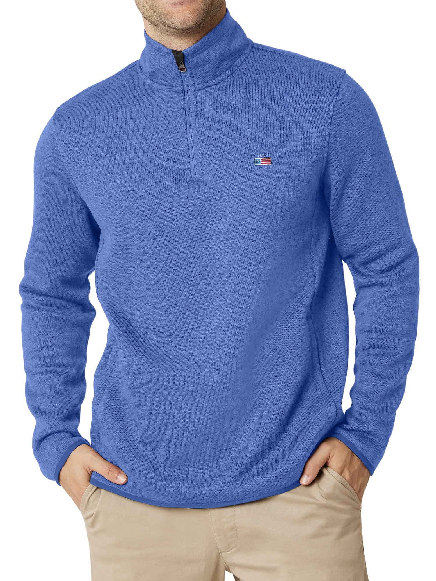 Chaps Men s Coastal Quarter Zip Sweater Fleece Sizes XS Up To 4XB chaps-men-s-coastal-quarter-zip-sweater-fleece-sizes-xs-up-to-4xb