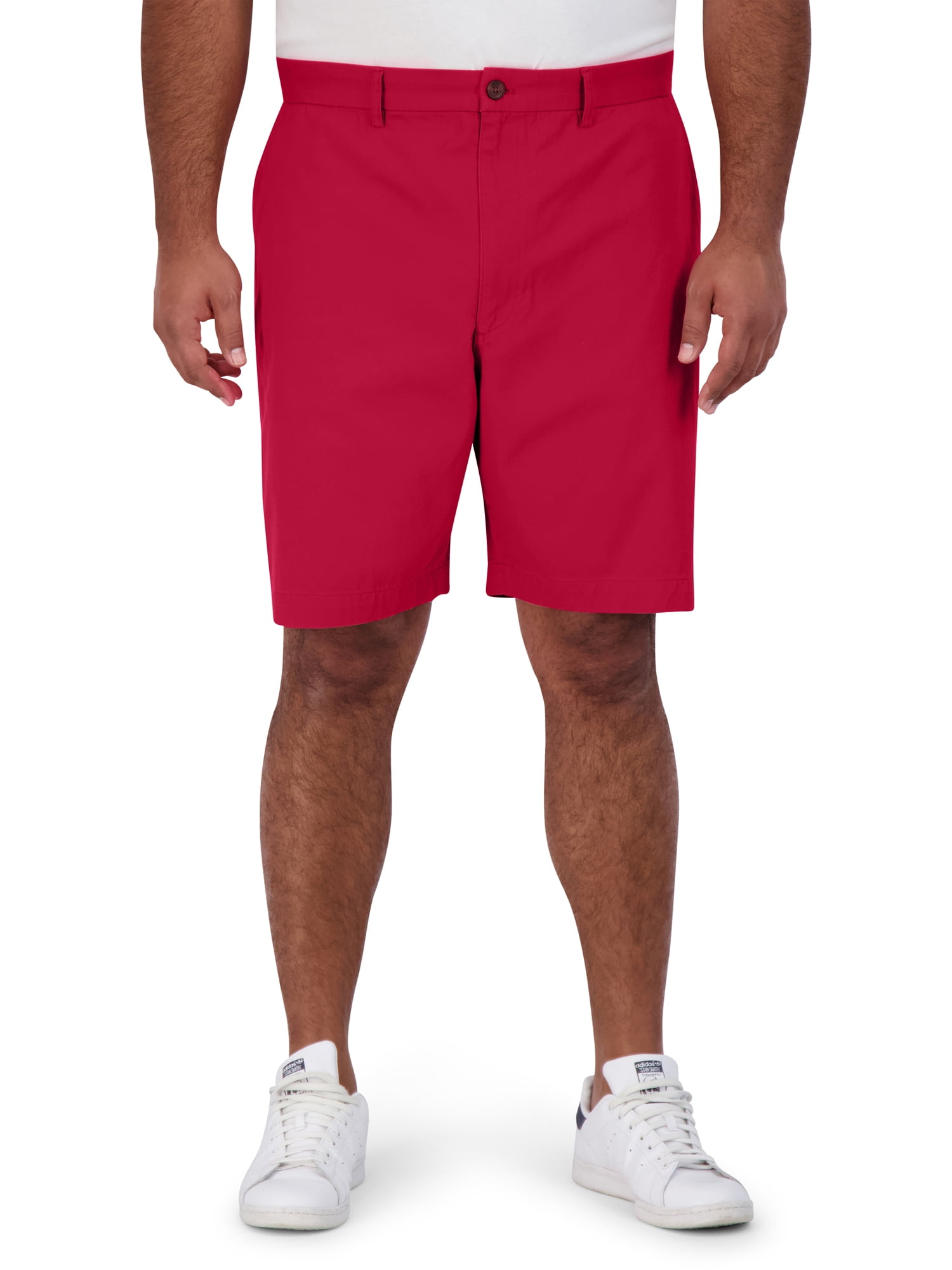 Chaps flat front stretch shorts best sale