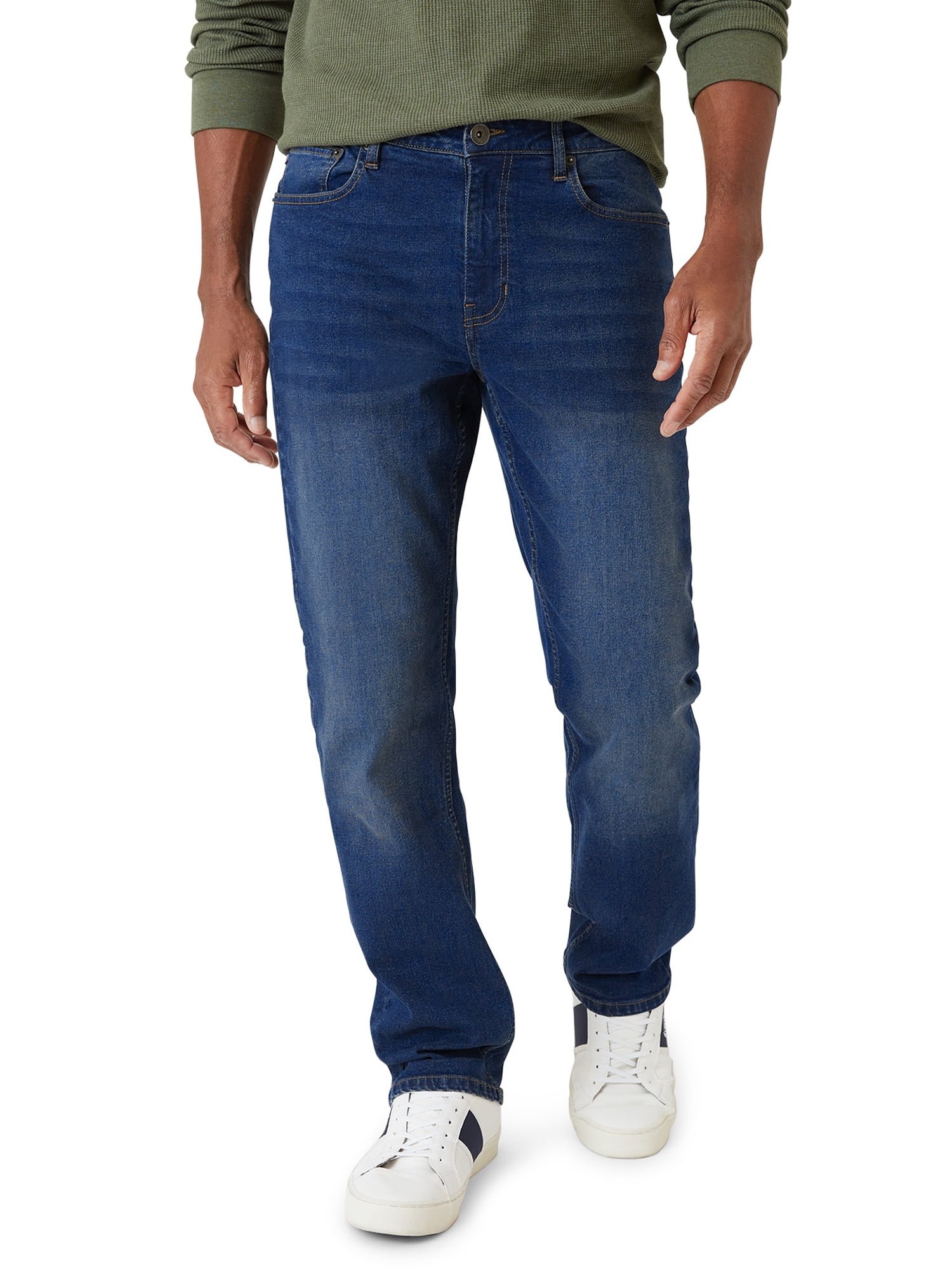 Chaps Men’s Comfort Stretch Denim Regular Fit – Sizes 29 up to 52 ...