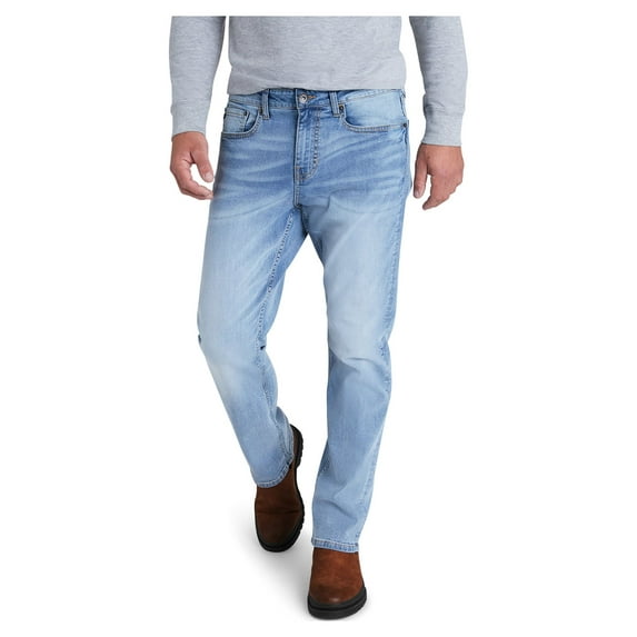 Chaps Men’s Comfort Stretch Denim Relaxed Fit – Sizes 29 up to 52