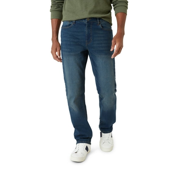 Chaps Men’s Comfort Stretch Denim Relaxed Fit – Sizes 29 up to 52