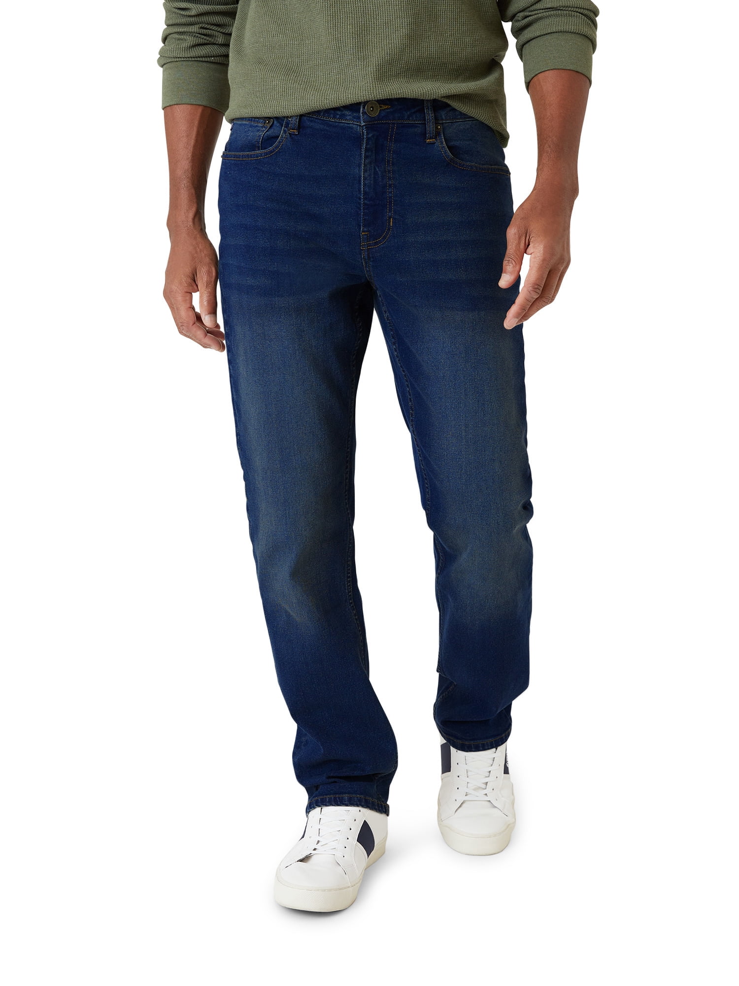 Chaps Men’s Comfort Stretch Denim Slim Straight Fit Sizes 29 up to 52