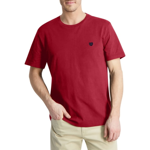 Chaps Men's Cotton Short Sleeve Iconic Crew Neck T-Shirt