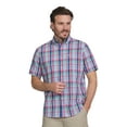 Chaps Men's Easy Care Woven Short Sleeve Shirt