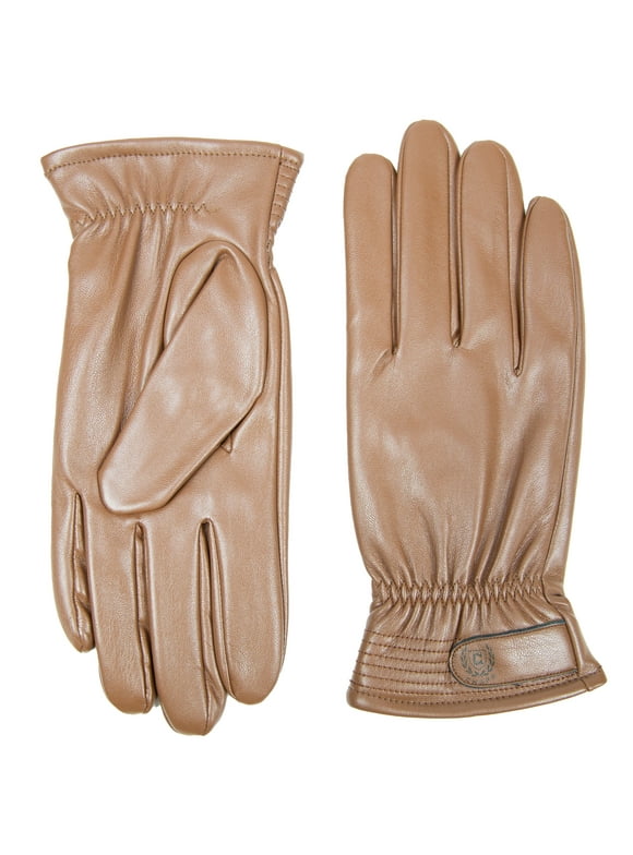 Chaps Men's Embossed Logo Gloves