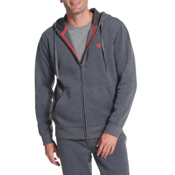 Chaps Men's Everyday Fleece Athletic Full Zip Hoodie