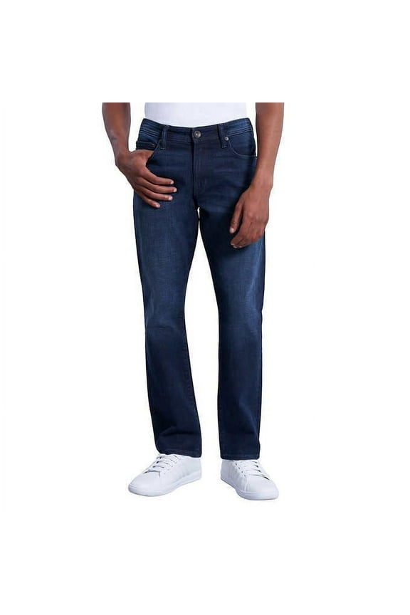 Men's Jeans 38 x 34 Slim Straight Dark Blue