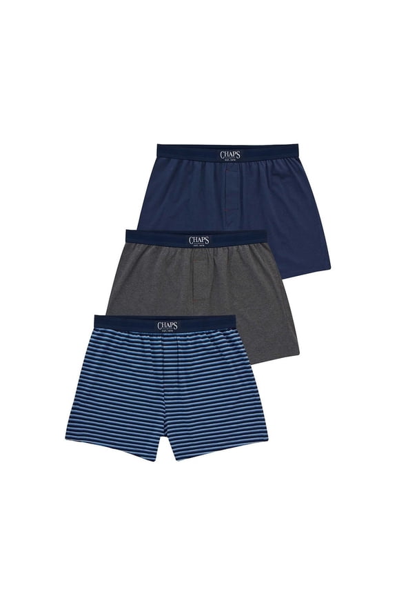 Men's Knit Boxer 3-Pack - CUKBP3 (ALKO, M)