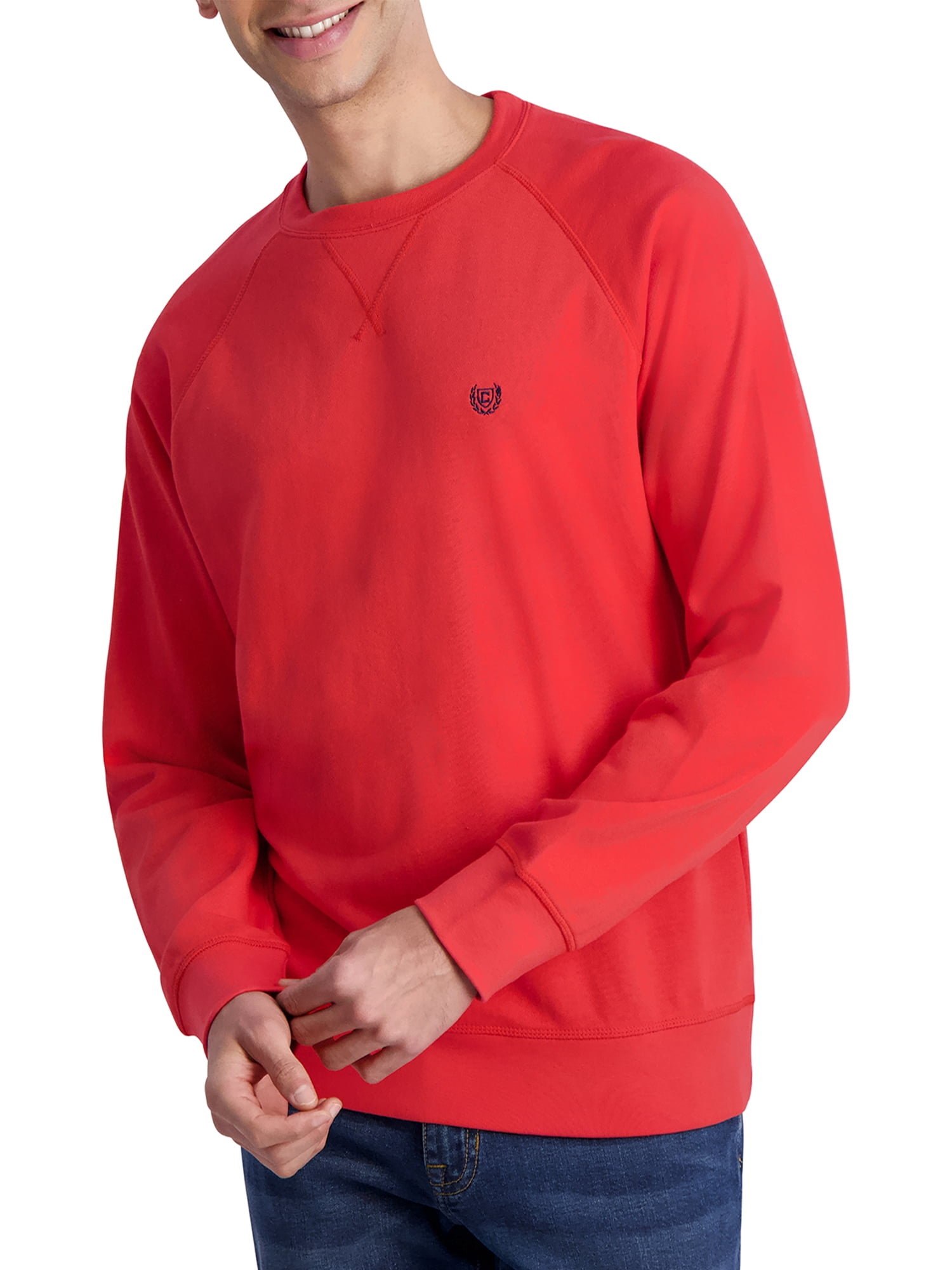 Chaps Men's Long Sleeve Soft French Terry Pullover