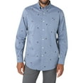 thumbnail image 1 of Chaps Men's Long Sleeve Sustainable Easy Care Woven Shirt -Sizes XS up to 4XB, 1 of 3