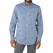 CHAPS Men's Long Sleeve Sustainable Easy Care Woven Shirt -Sizes XS up to 4XB