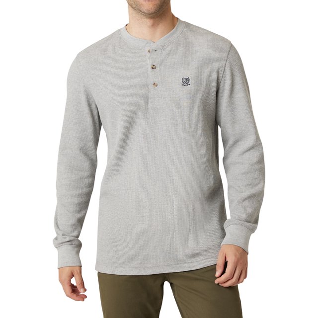 Chaps Men's Long Sleeve Thermal Waffle Knit Henley Sizes XS up to 4XB