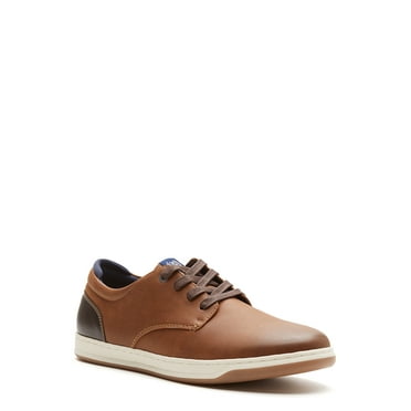 Chaps Men's Matt Derby Lace-Up Casual Dress Shoe