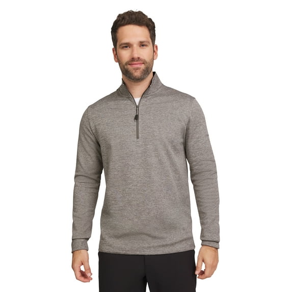 Chaps Golf Men's & Big Men's Fleece Quarter Zip Pullover Sweater, Sizes S-5XL