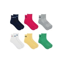 Chaps Men's Multi Color Sport Ankle Socks 6-Pair Pack