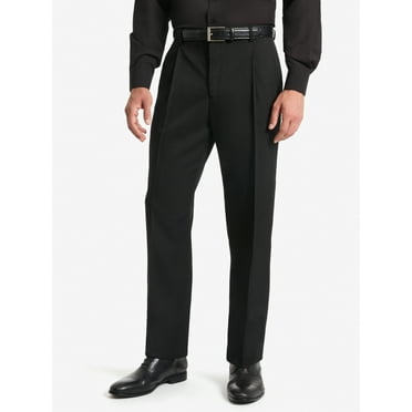 Chaps Men's Pleated Dress Pant
