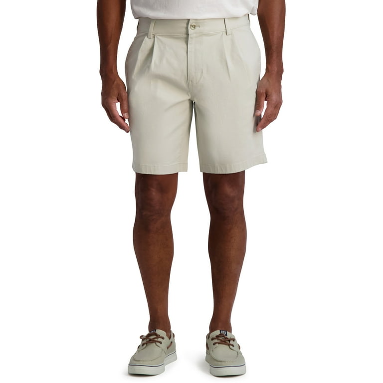Chaps Men's Pleated Stretch Twill Shorts, Sizes 28-52