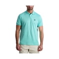 thumbnail image 1 of Chaps Men's Polo Shirt - Classic Fit Short Sleeve 2-Button Double Knit Cotton Polo Shirt (S-XL), 1 of 8