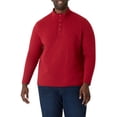 thumbnail image 1 of Chaps Men's Quilted Jersey Mock Neck Knit - Sizes XS up to 4XB, 1 of 3