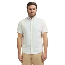 Chaps Men's Seacoast Wash Short Sleeve Oxford Shirt