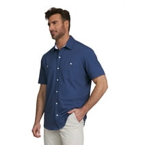 Chaps Men's Seacoast Wash Solid Button Down Shirt