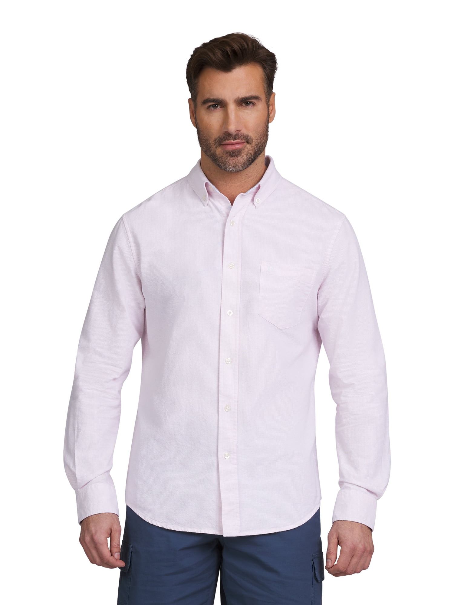 Chaps Men's Seacoast Wash Woven Oxford Shirt