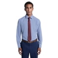 thumbnail image 1 of Chaps Men's Shirt and Tie Set, Burgundy Navy Check with Red Tie, Sizes 14x32-17x34, 1 of 4