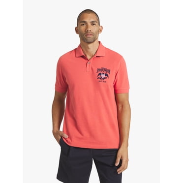Chaps Men's Short Sleeve Eagle Slub Polo, Sizes S-2XL