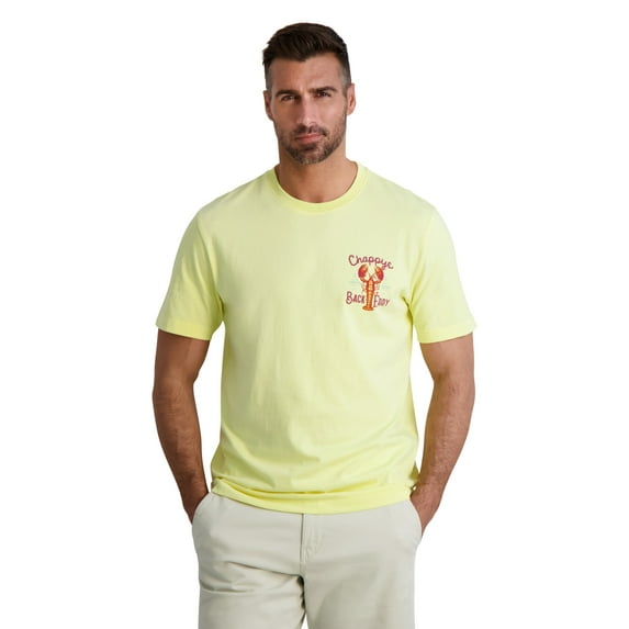 Chaps Men's Short Sleeve Graphic Tee -Sizes XS up to 4XB