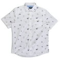 thumbnail image 1 of Chaps Men's Short Sleeve Nautical Easy Care Button Up Shirt-Size XS-3X, 1 of 1