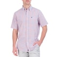 thumbnail image 1 of Chaps Men's Short Sleeve Nautical Easy Care Button Up Shirt-Size XS-3X, 1 of 2