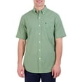 thumbnail image 1 of Chaps Men's Short Sleeve Nautical Easy Care Button Up Shirt-Size XS-3X, 1 of 2