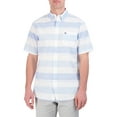 thumbnail image 1 of Chaps Men's Short Sleeve Nautical Easy Care Button Up Shirt, 1 of 1